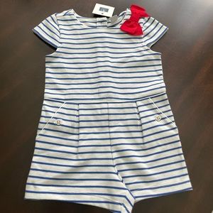 Toddler girls Janie and Jack romper